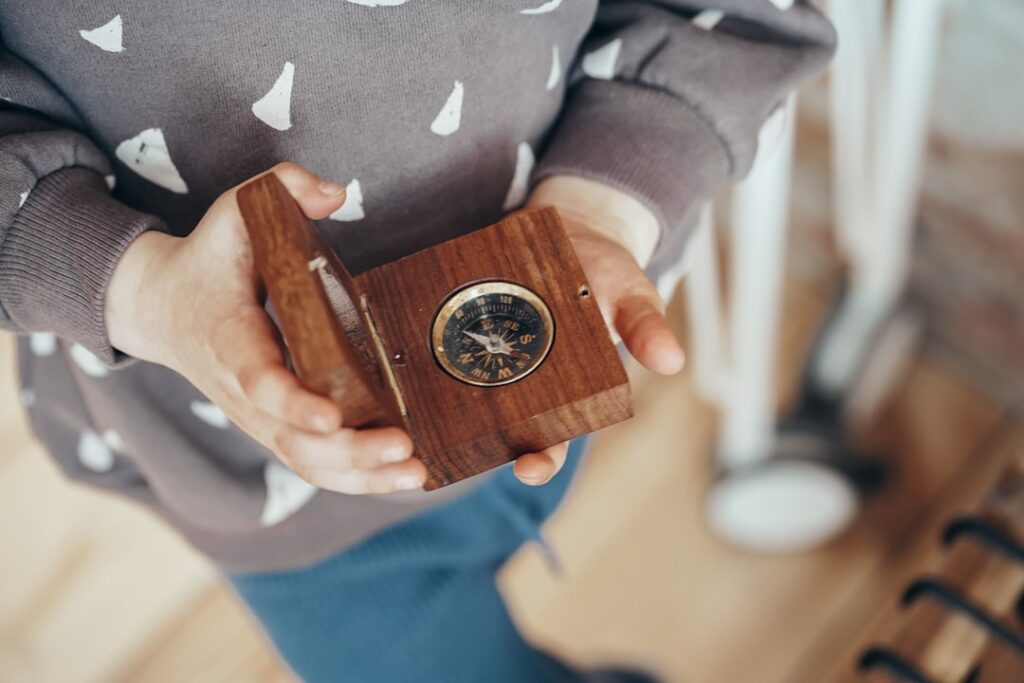 Photo Clock showing 9am